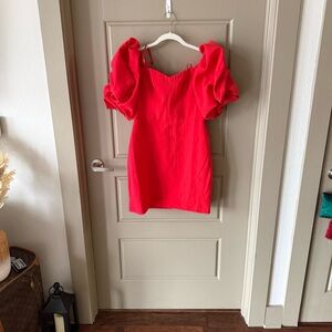 BCBGMaxAzria Vibrant Red Dress